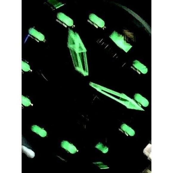 Invicta Men's Watch 0076 Pro Diver Quartz Chronograph Black Stainless Steel - Picture 8 of 12